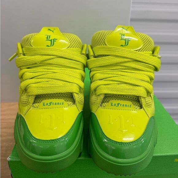 Puma LaMelo Ball LaFrance Amour Slime Shoes Emerald Green 310868-01 Size 11.5 - Picture 4 of 6